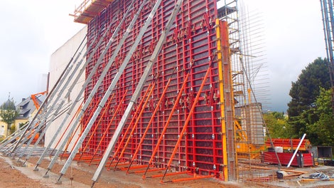 Élément d'arrêt armature pour les sections de voile avec armatures continues <br/>