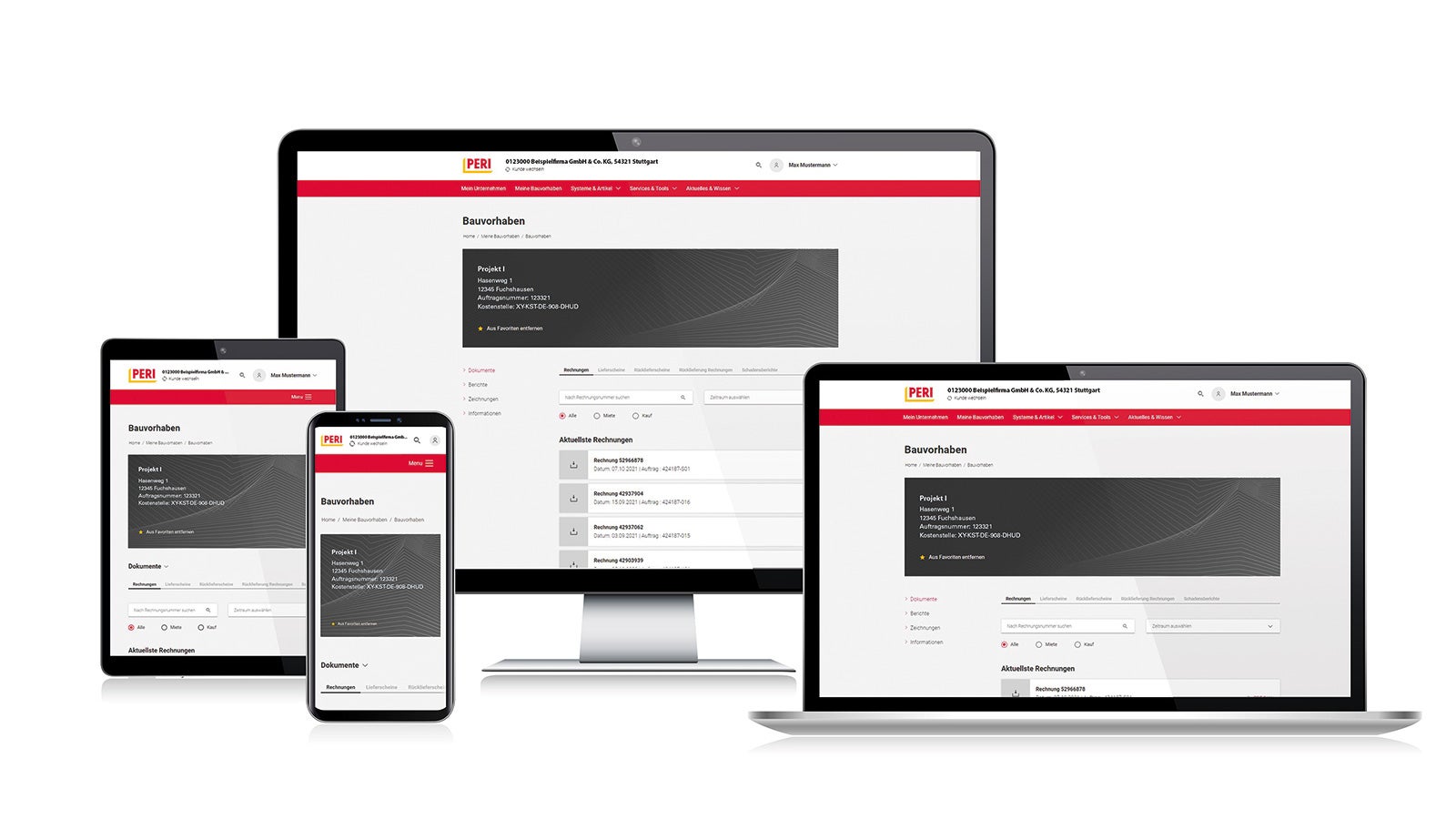 Just in time for bauma 2022, the successful myPERI Customer Portal is taking another step into the future. With a new and future-proof platform and innovative features, it offers even more transparency and interactivity and will be easy to use on all end devices in the future.