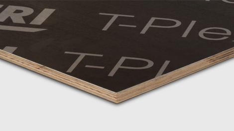 Středněnákladová bednicí překližka s fólií.