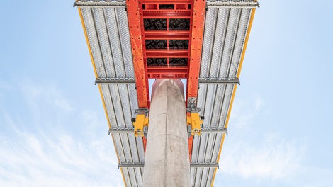 Speed-Stage konfigurasjonen brukes til konstruksjon av søylehoder. Antall komponenter holdes lavt og split-soft-teknologien gjør systemet ideelt for raskt arbeid.