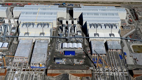 The immersed tunnel has a total width of 42,00 m and comprises five tunnel corridors. PERI supplied the formwork to produce the 79 standard tunnel elements, each 217,00 m in length and weighing 73.000 t.<br/>(Photo: Femern A/S)