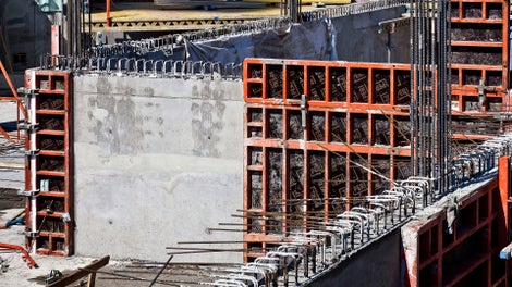 Po oddebnení boli odkryté výsledky v podobe dokonalého povrchu betónu.