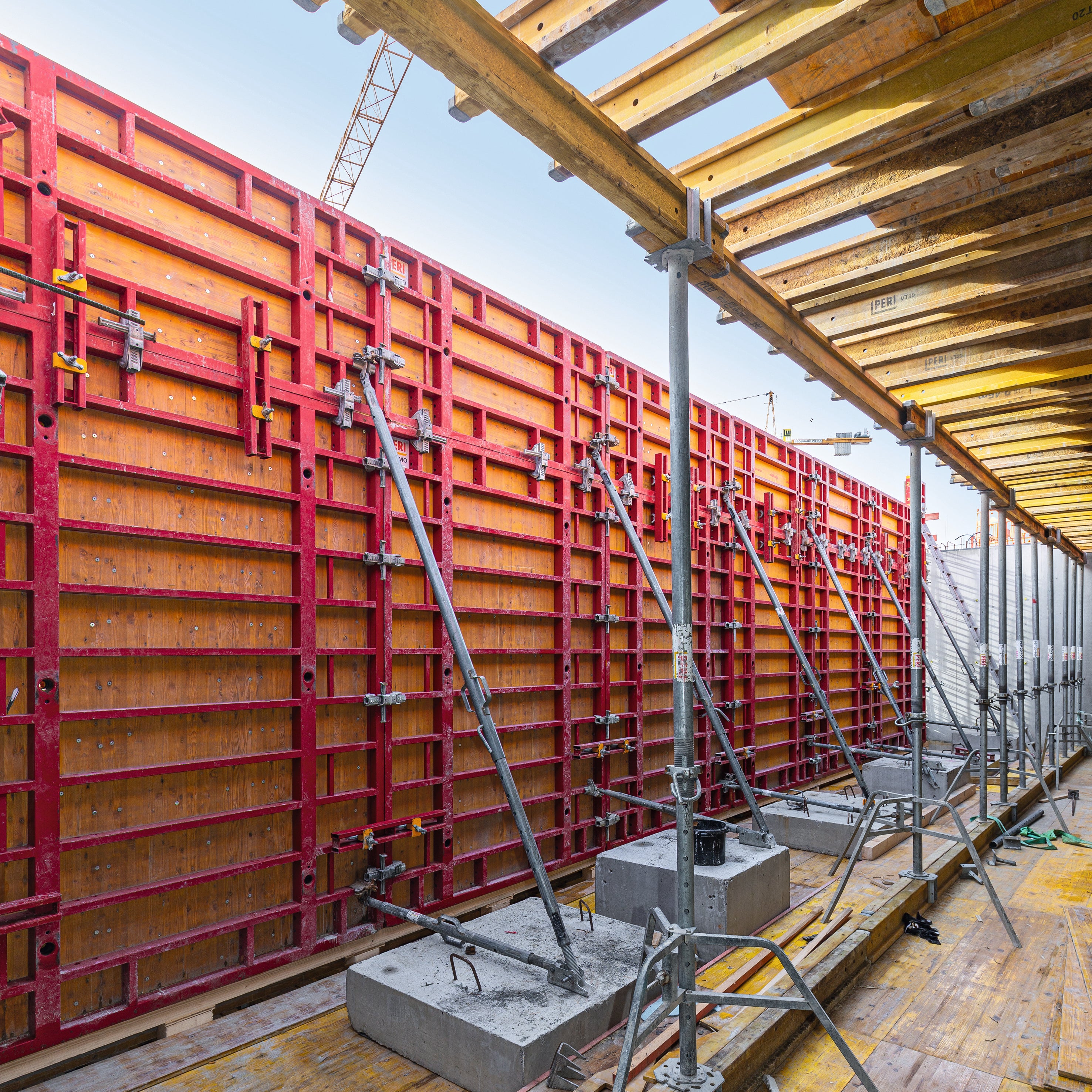 Die PERI Schalungslösung konnte die hohen Architektenanforderungen erfüllen, vereint mit gleichzeitig raschen Herstellungsprozessen.<br/>(Foto: PERI Deutschland)<br/>