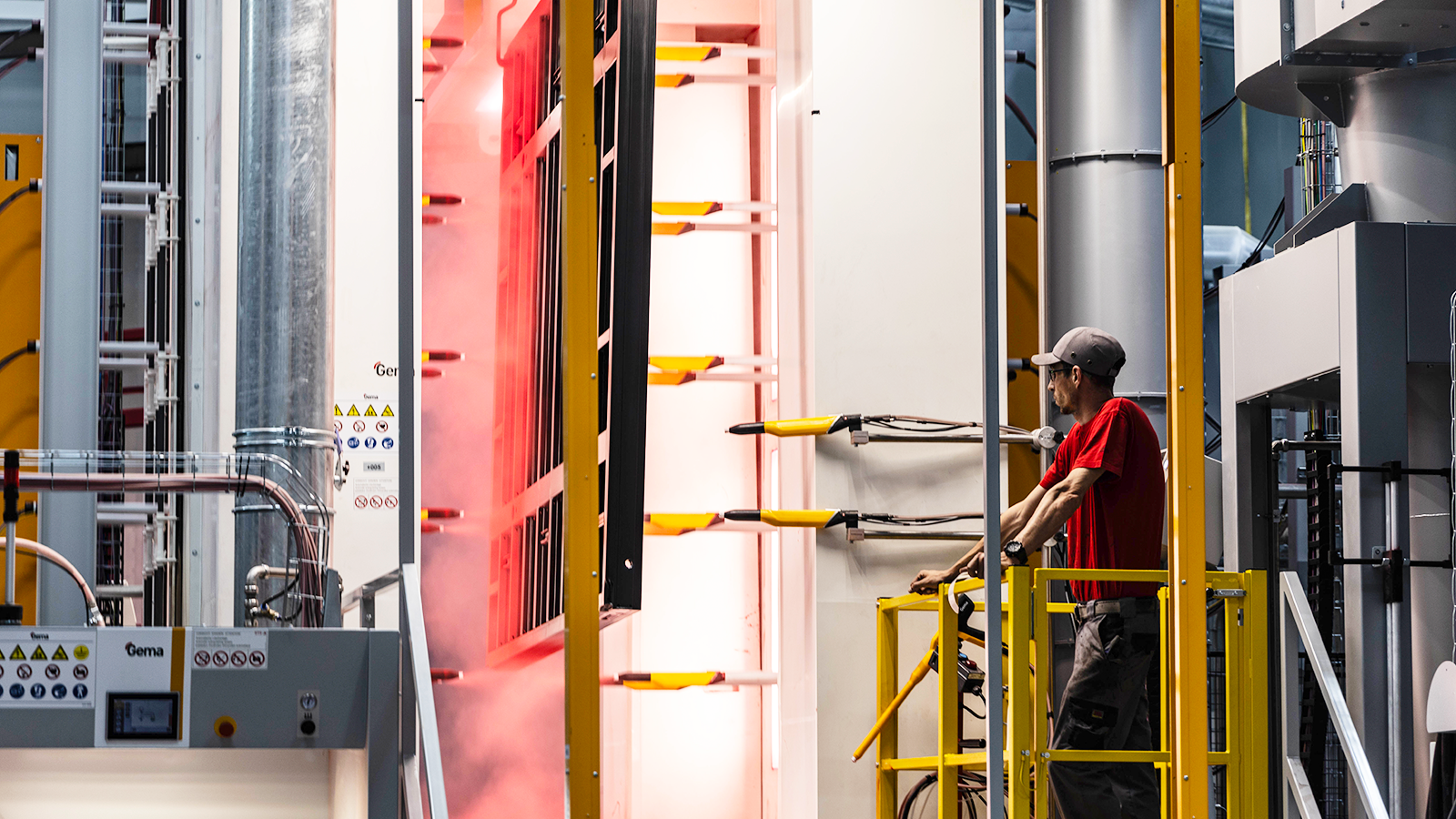 This process not only makes the elements more durable, but also protects them against corrosion. The components can also be coated in any color.