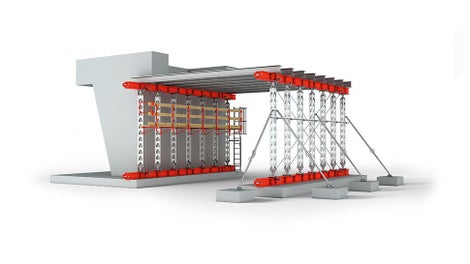 PERI Schwerlaststütze HD 200 - die leichte Stütze für Lasten bis zu 200 kN<br/>