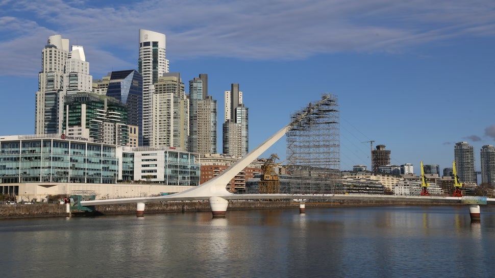 Puente de la Mujer, Puerto Madero, Buenos Aires