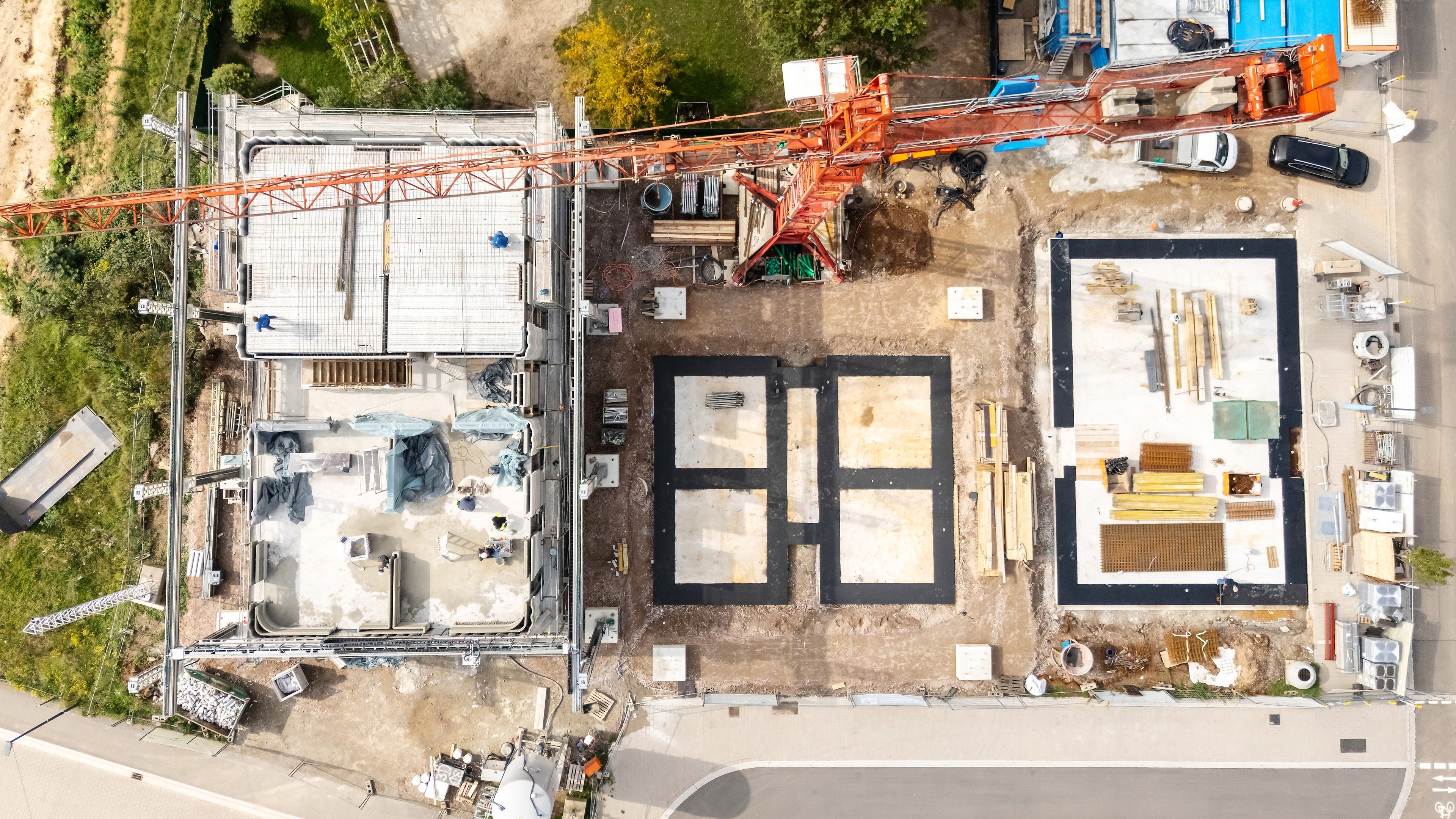 Das Einzigartige beim DREIHAUS ist das voll durchgeplante und für den 3D-Druck optimierte, skalierbare Gebäudekonzept für ein dreigeschossiges Mehrfamilienhaus – in drei Größen S, M und L.<br/>(Foto: PERI 3D Construction)