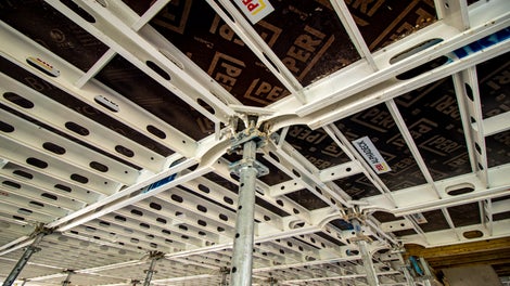 Ранно декофриране, благодарение на падащата глава - това позволява максимална използваемост на кофража