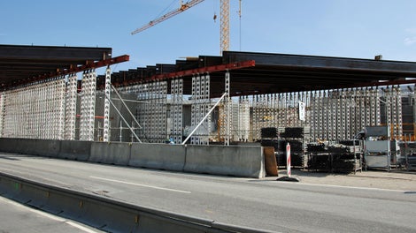 HD 200 opstilling med HE800B gennemkørselsprofil i begge retninger.