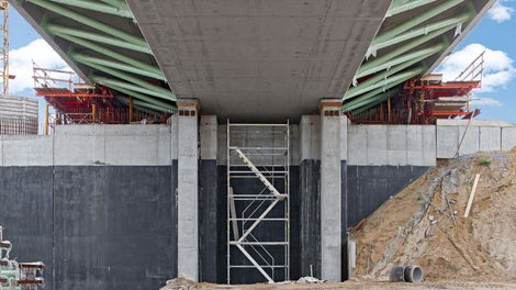 Widok wykonanego segmentu.<br/>