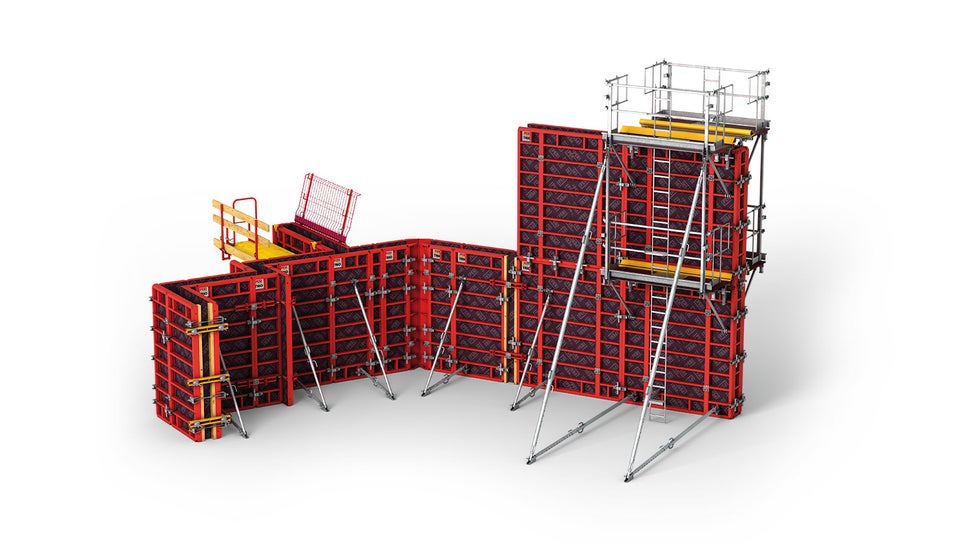 TRIO is a universal formwork system which places the highest emphasis on uncomplicated forming operations and the reduction of shuttering times.<br/>