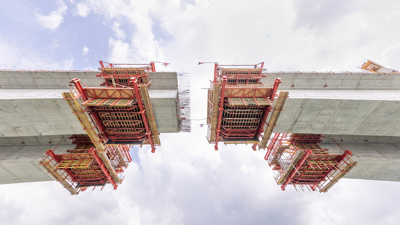 Sava Brücke, Šabac, Serbien